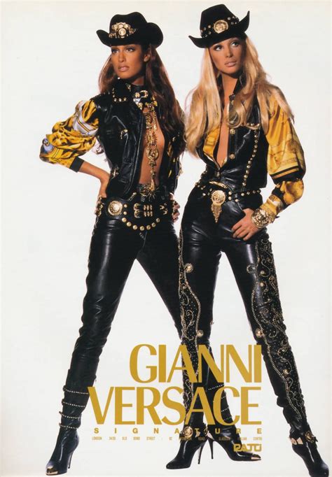 gianni versace campagne moda|gianni versace fashion.